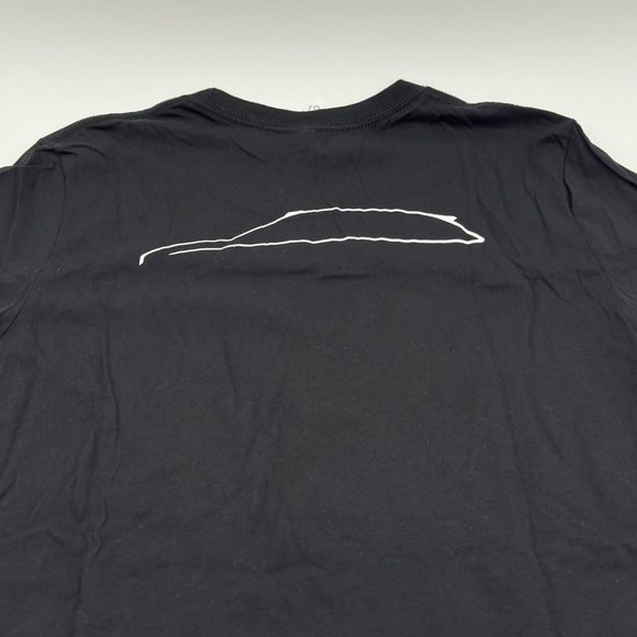 Volvo Shirt Adult Large US Black EX90 Crew Neck Short Sleeve T-Shirt Mens - Picture 5 of 6